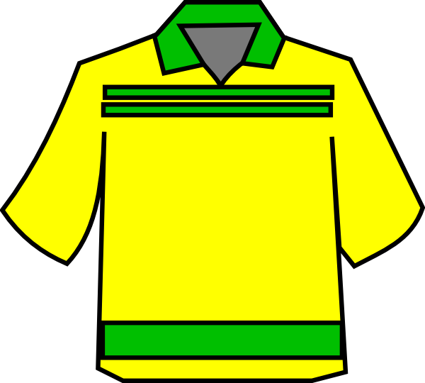 yellow shirt clip art - photo #41