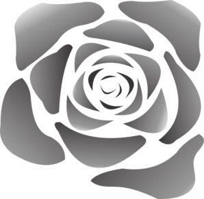 Black Rose Clip Art At Clker Com Vector Clip Art Online Royalty Free Public Domain