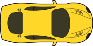 Yellow Car Clip Art