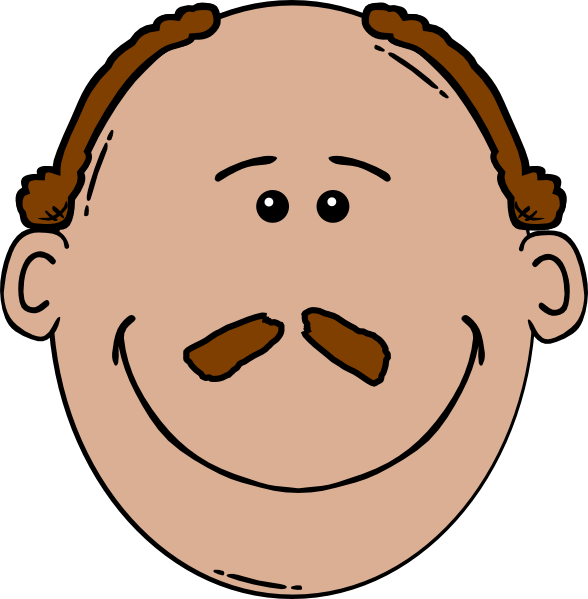 clipart bald man - photo #5