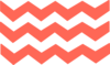 Zig Zag Coral  Clip Art