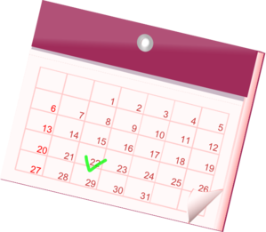 Calendar Icon Clip Art