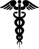 Caduceus Medical Symbol Clip Art