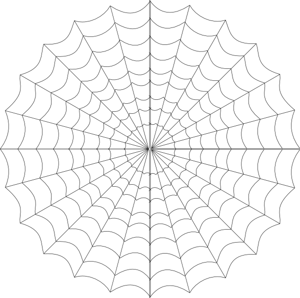 Spidersweb clip art