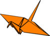 Paper Crane Clip Art