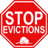Stop Evictions Sign Clip Art