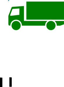Green Lorry Clip Art