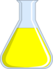 Chemistry Flash Yellow Clip Art