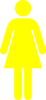 Yellow Female Clip Art