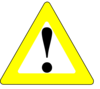 Apr Yellow Black Warning Clip Art