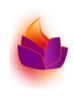 Flaming Lotus Clip Art