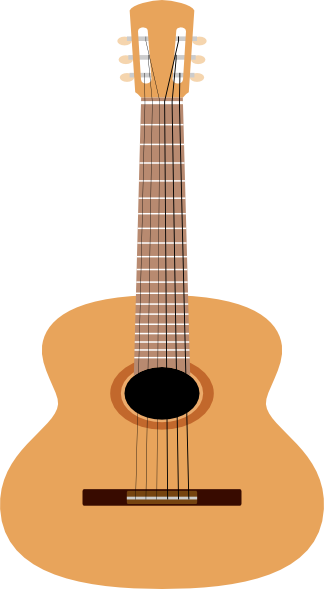 acoustic guitar clip art free - photo #44