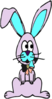 Easter Bunny Color Clip Art