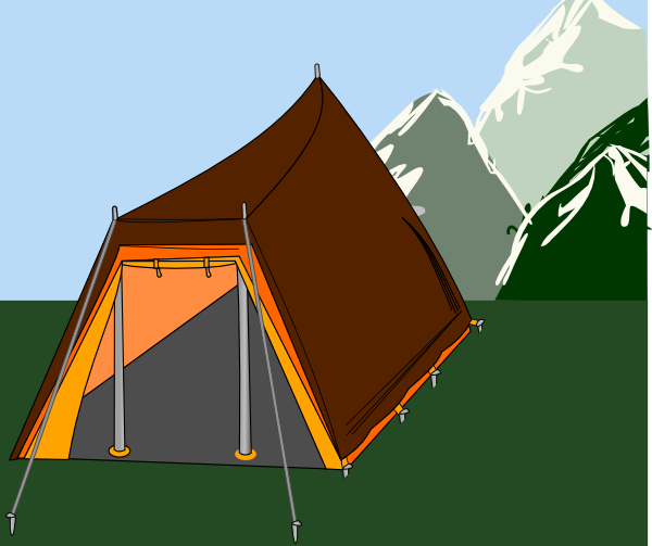 green tent clip art - photo #38