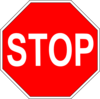 Stop Sign Project Clip Art
