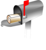 White Grass Mailbox Clip Art