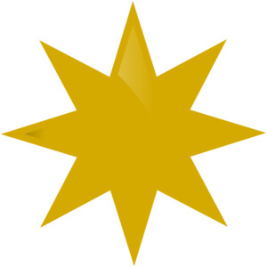 Gold Star Clip Art