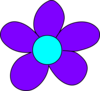 Blue Flower Clip Art