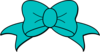 Tiffany Blue Bow Clip Art at Clker.com - vector clip art online