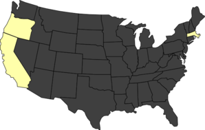 Highlighted Map Clip Art