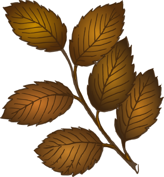 brown leaf clip art - photo #43