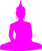 Pink Buddha 3 Clip Art