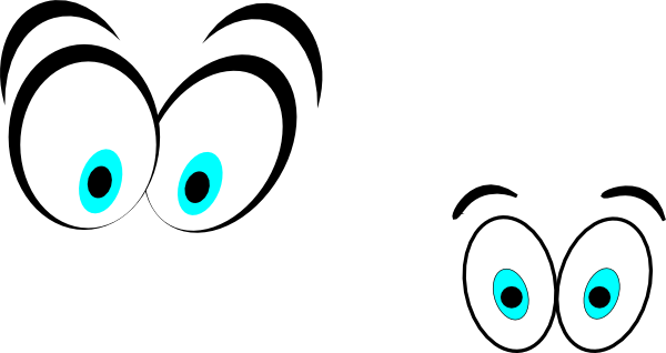 Cartoon Eyes(straight On) Clip Art at Clker.com - vector clip art