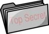 Top Secret Folder Clip Art