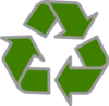 Recycle Green Grey Clip Art