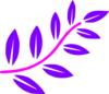 Pink/purple Branch Clip Art