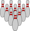 Bowling Tenpins Clip Art