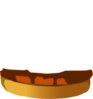 Burger Deconstructed Clip Art