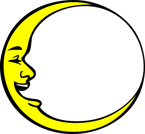 moon cartoon clip art - photo #17