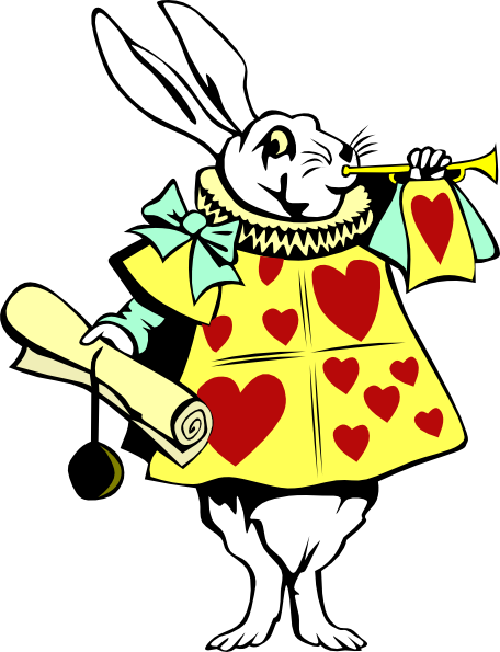 clipart alice in wonderland free - photo #35