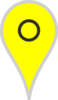 Google Map Pointer Yellow Clip Art