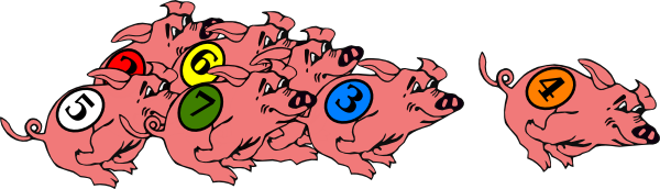 pig race clipart - photo #4