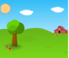 Farm Background Clip Art