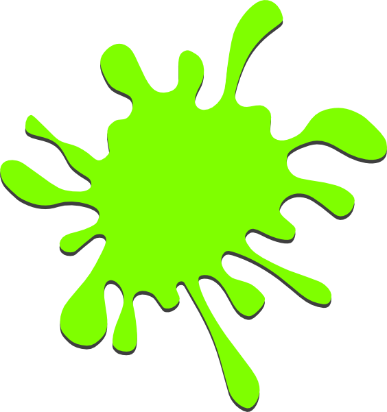 Green Paint Splatter Clip Art At Vector Clip Art Online