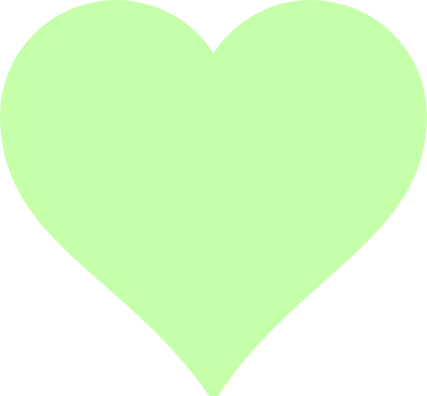 clipart green heart - photo #42