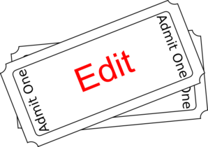 Edit Ticket Button Clip Art