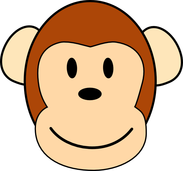 clipart picture of a monkey - photo #21