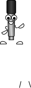 Mike The Mic Clip Art