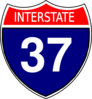 I-37 Sign Clip Art