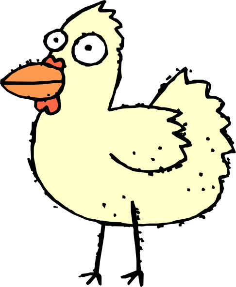 free clip art cartoon chicken - photo #6