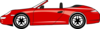 Red Porsche Carrera Gt Clip Art