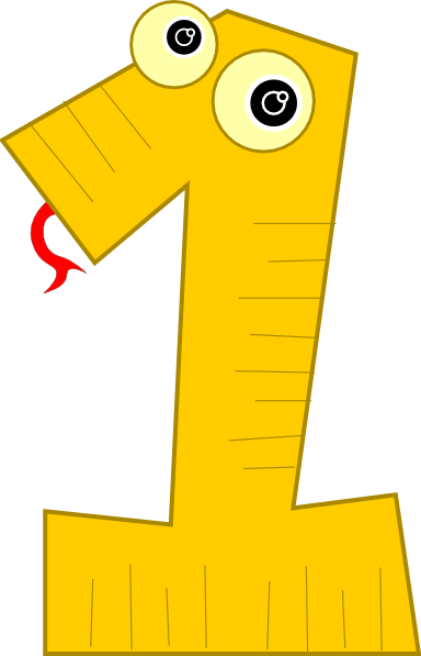 yellow numbers free clip art - photo #21