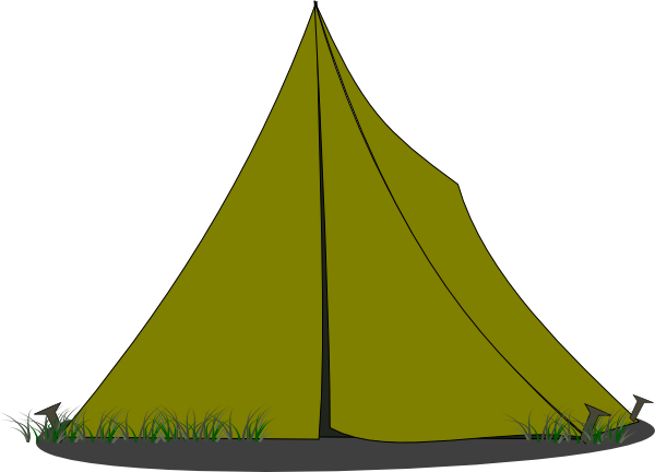 clip art cartoon tent - photo #8