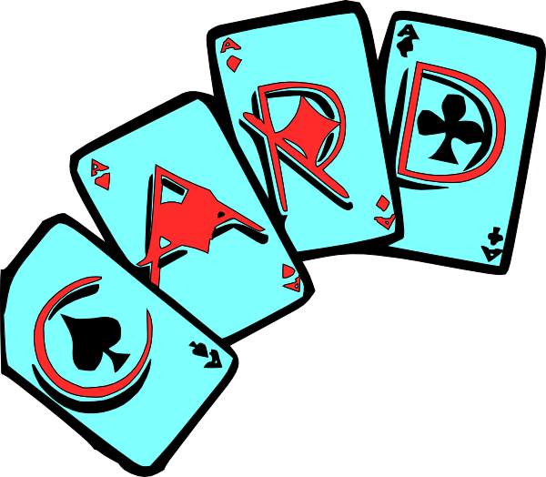 clipart bridge card game - photo #31