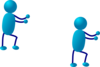 Blue Man Clip Art