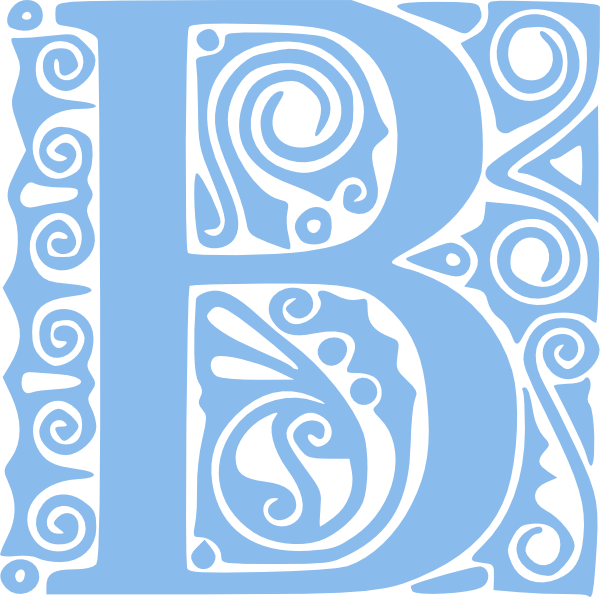 free decorative alphabet clip art - photo #17